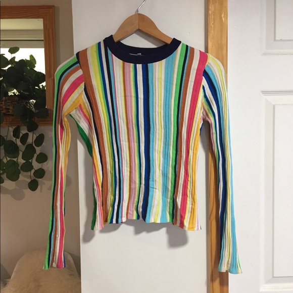 $365 milly striped ribbed top - Picture 6 of 6